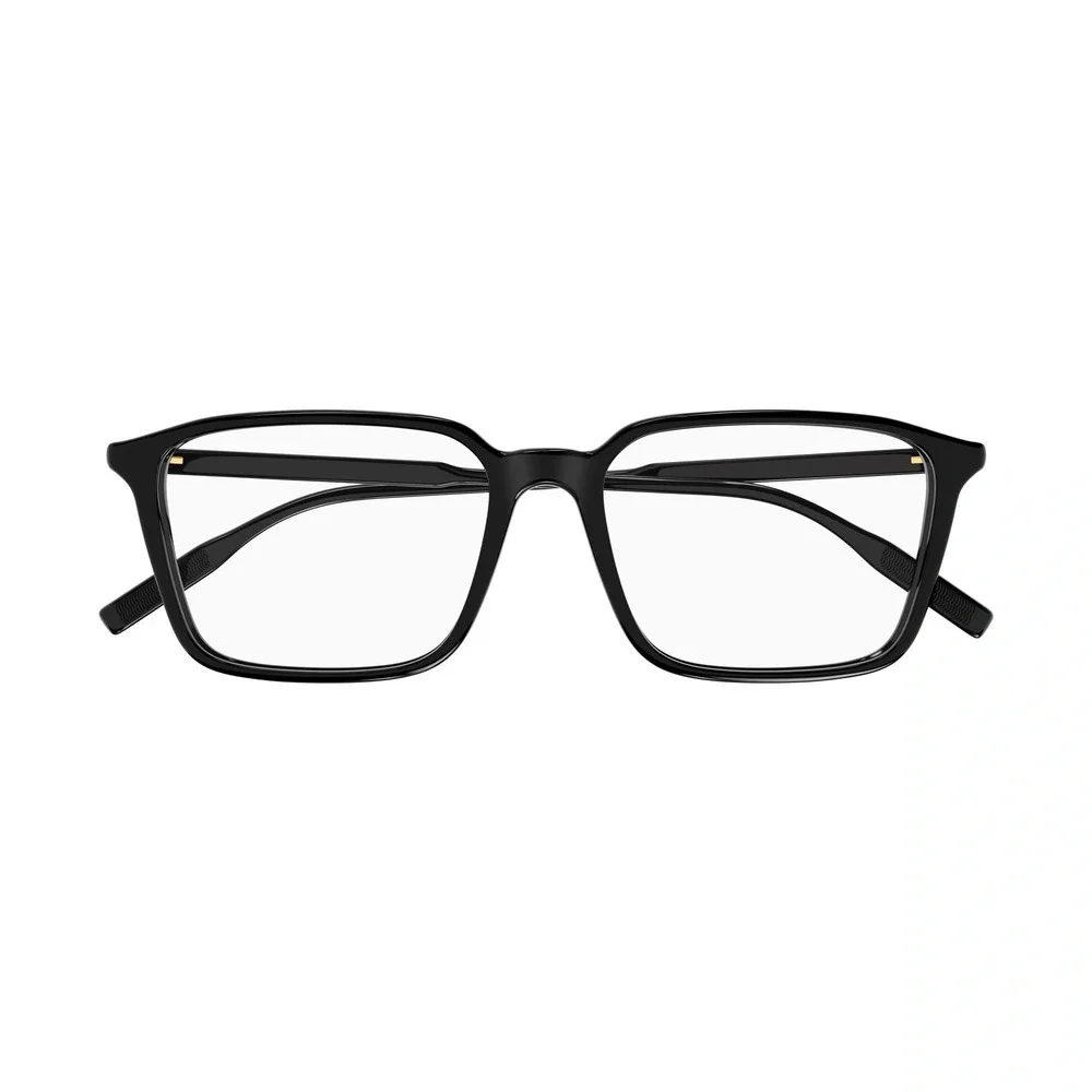 Mont Blanc MB0293OA Eyeglasses Black Acetate Square